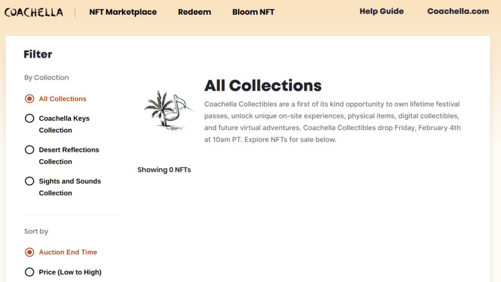 Coachella NFT Collection Goes Missing As FTX Implodes