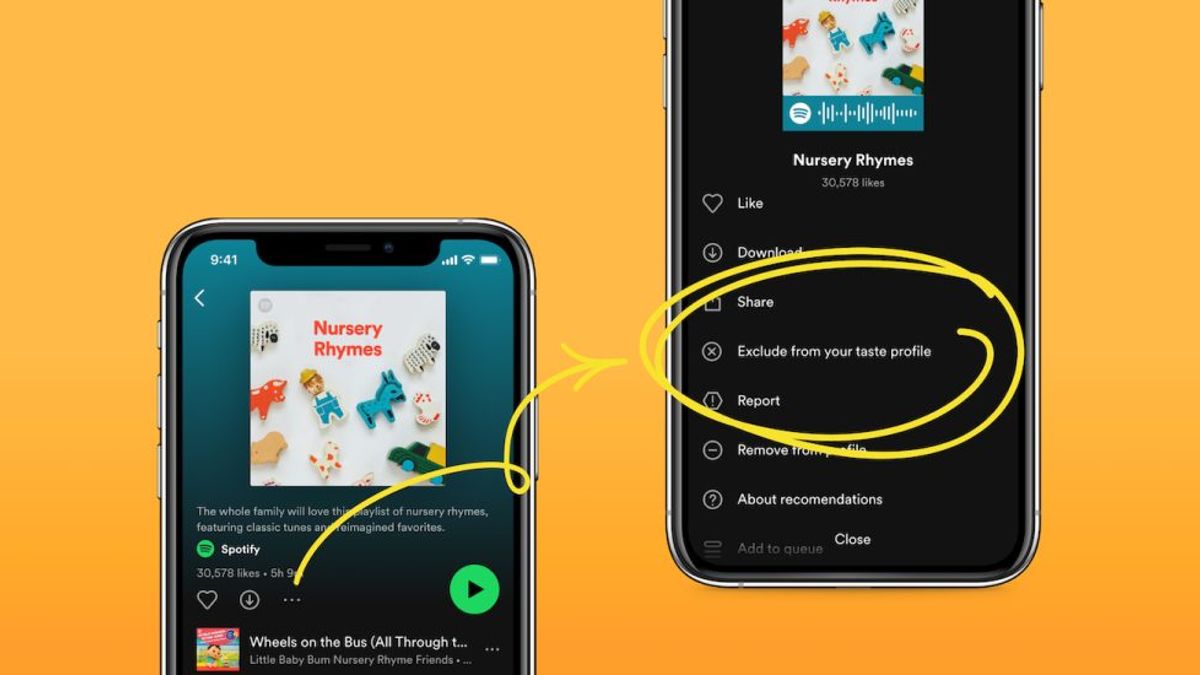 Spotify Adds Ability to Exclude Playlists from Your 'Taste Profile